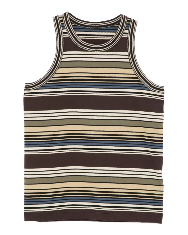 Sacai striped vest top - Braun Braun