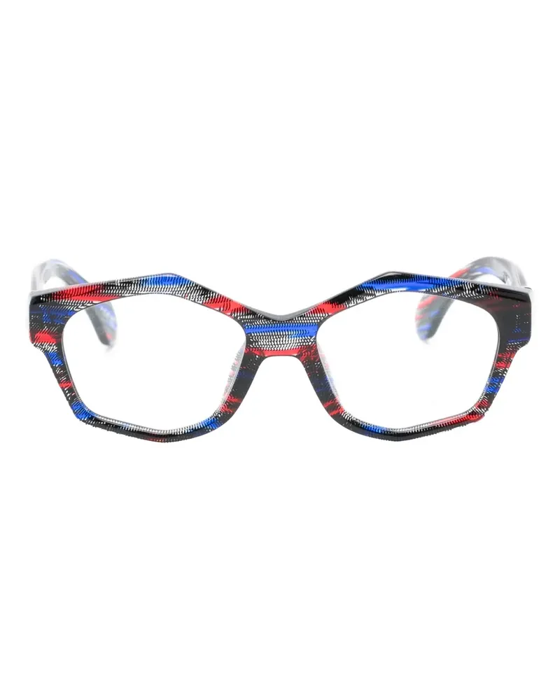 Alain Mikli Geometrische Brille - Braun Braun