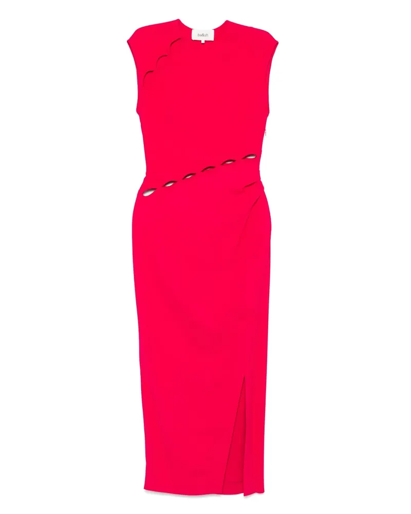ba&sh Chassy Midikleid - Rosa Rosa