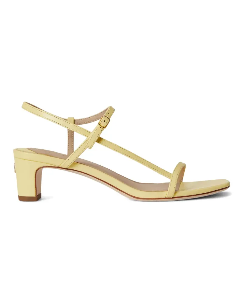 Ralph Lauren Lainee strappy leather sandals - Gelb Gelb