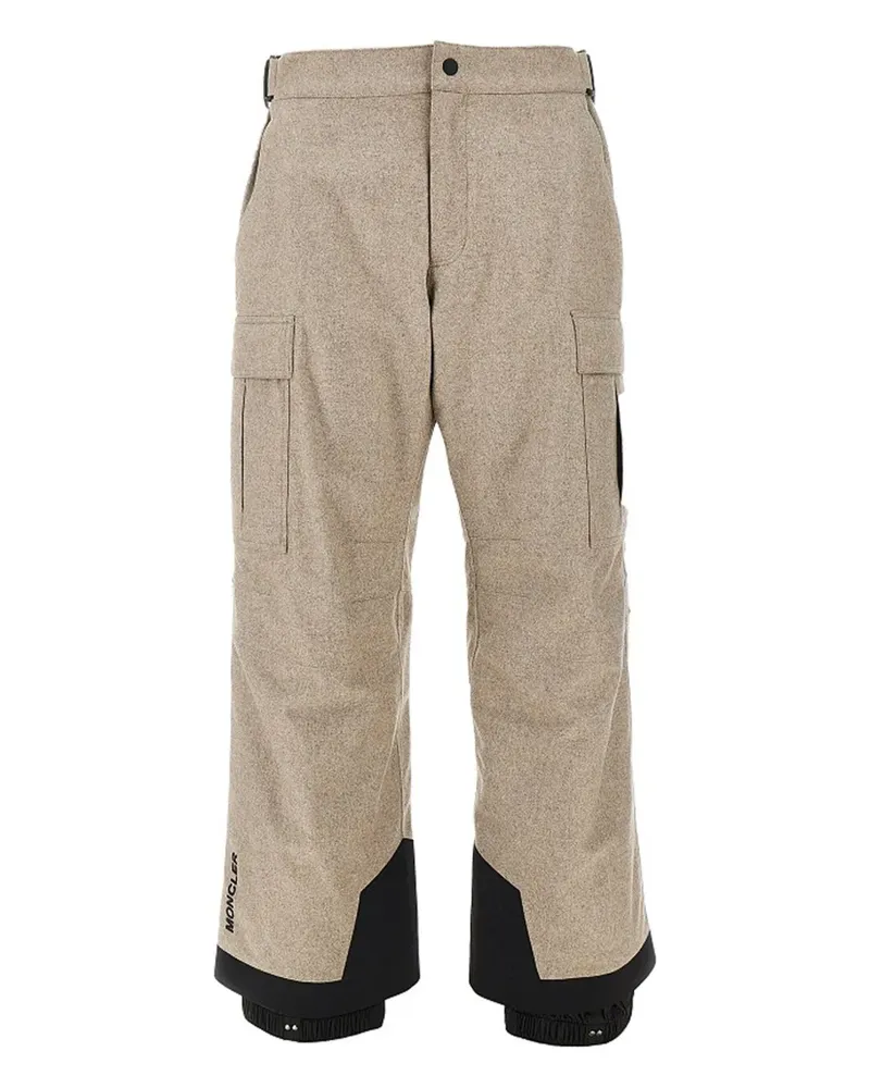 Moncler Hose mit aufgesetzten Taschen - Nude Nude