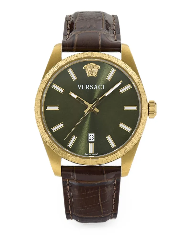 Versace Millennium Gent Armbanduhr 40mm - Grün Grün