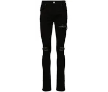 Halbhohe Crystal MX1 Skinny-Jeans