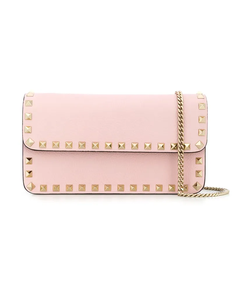 Valentino Garavani Rockstud Schultertasche - Rosa Rosa