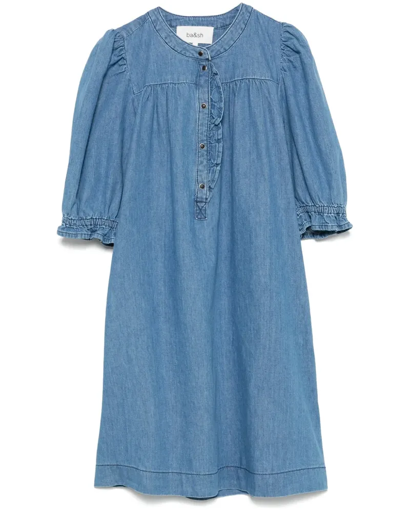 ba&sh Liconi Minikleid - Blau Blau