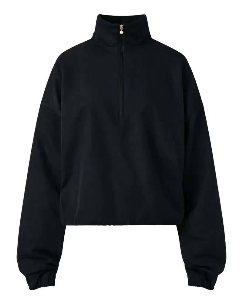 Carven high-neck zip sweatshirt - Schwarz Schwarz
