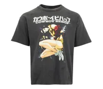 x Cowboy Bebop T-Shirt mit grafischem Print - Schwarz