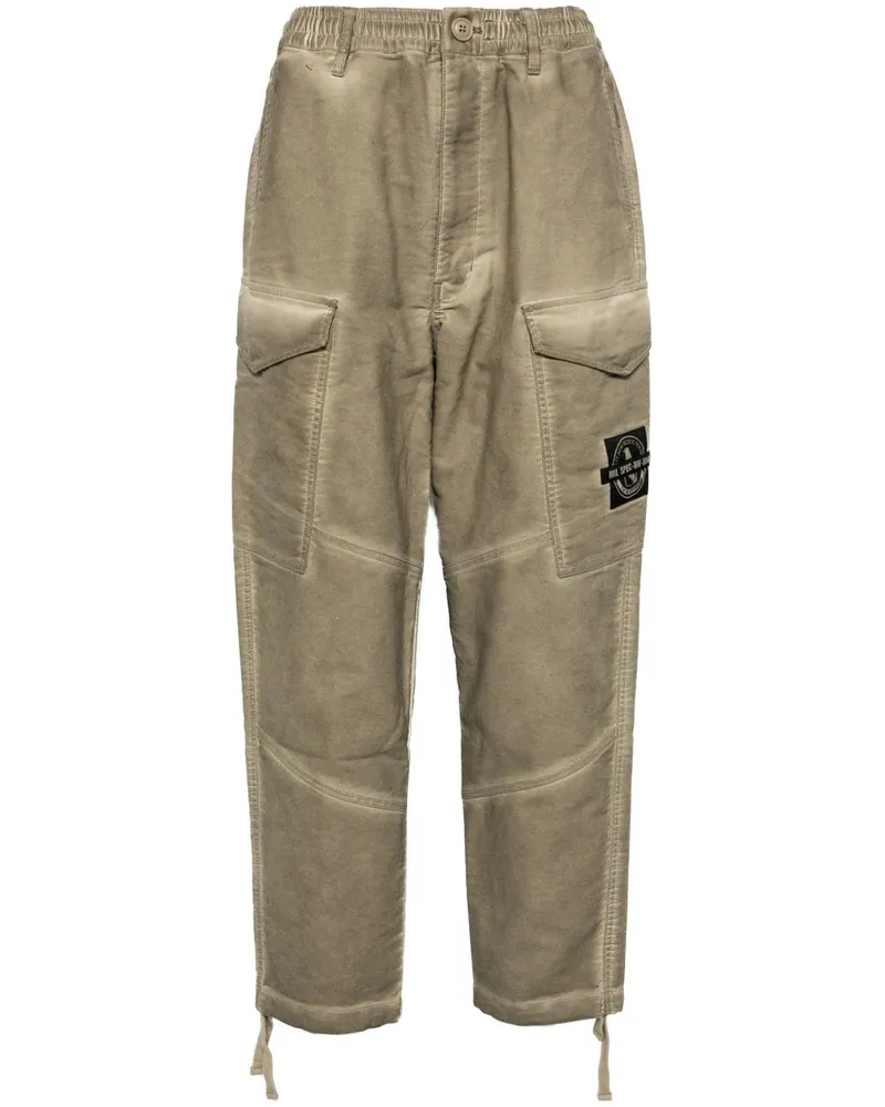 Izzue Cargohose mit geradem Bein - Grün Grün