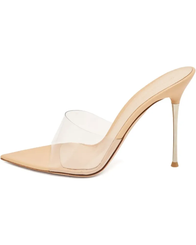 Gianvito Rossi Pre-owned Sandalen mit spitzer Kappe 130mm - Weiß Weiß