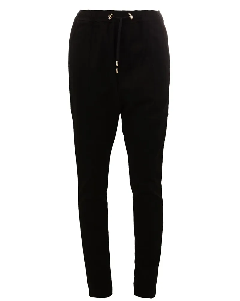Balmain Schmale Jogginghose - Schwarz Schwarz