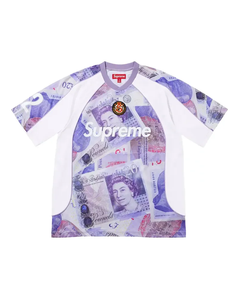 Supreme Being Pounds soccer jersey - Violett Violett
