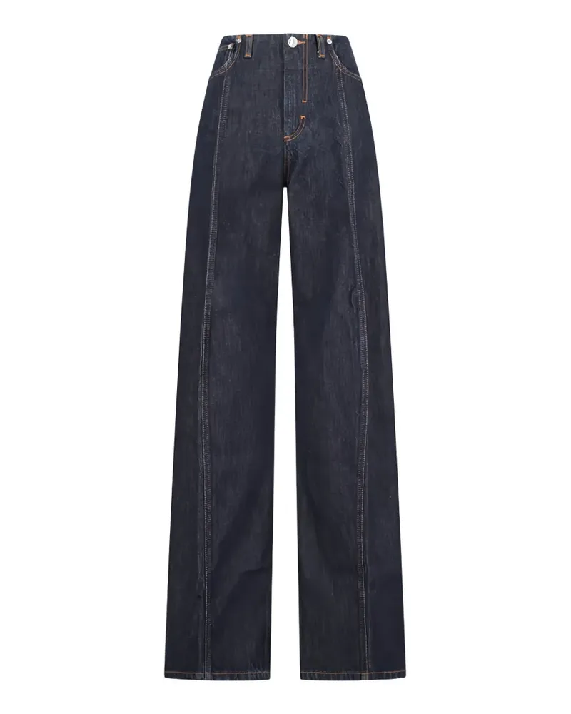 SPORTMAX Seam Spora Jeans - Blau Blau