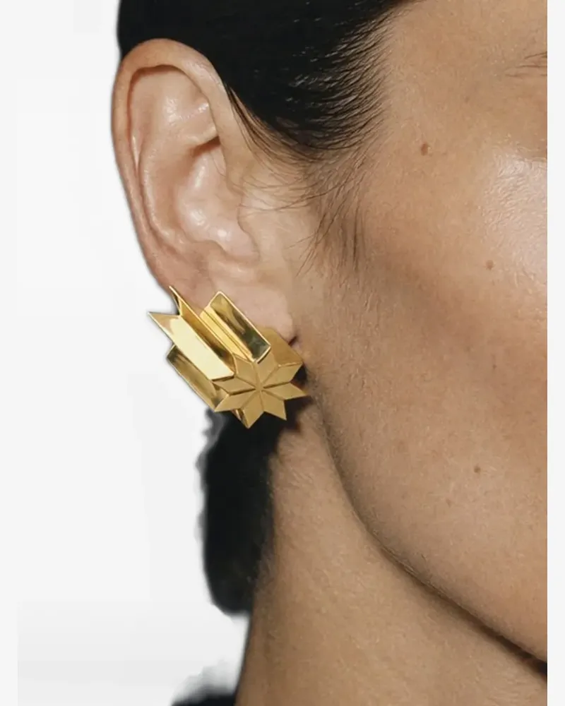 BEVZA Zirky Ohrringe - Gold Gold