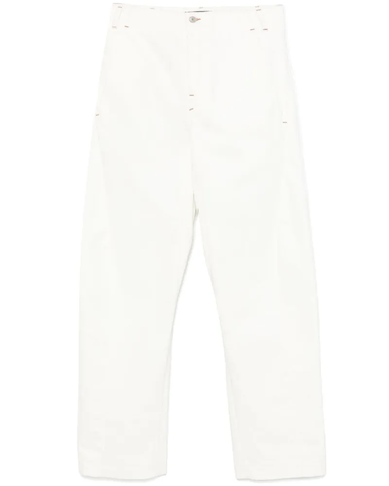 Jacquemus Tapered-Jeans - Weiß Weiß