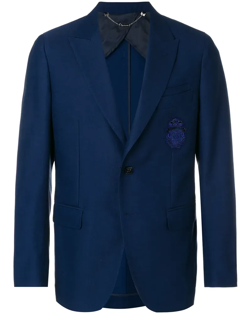 Billionaire Sakko mit Logo-Stickerei - Blau Blau