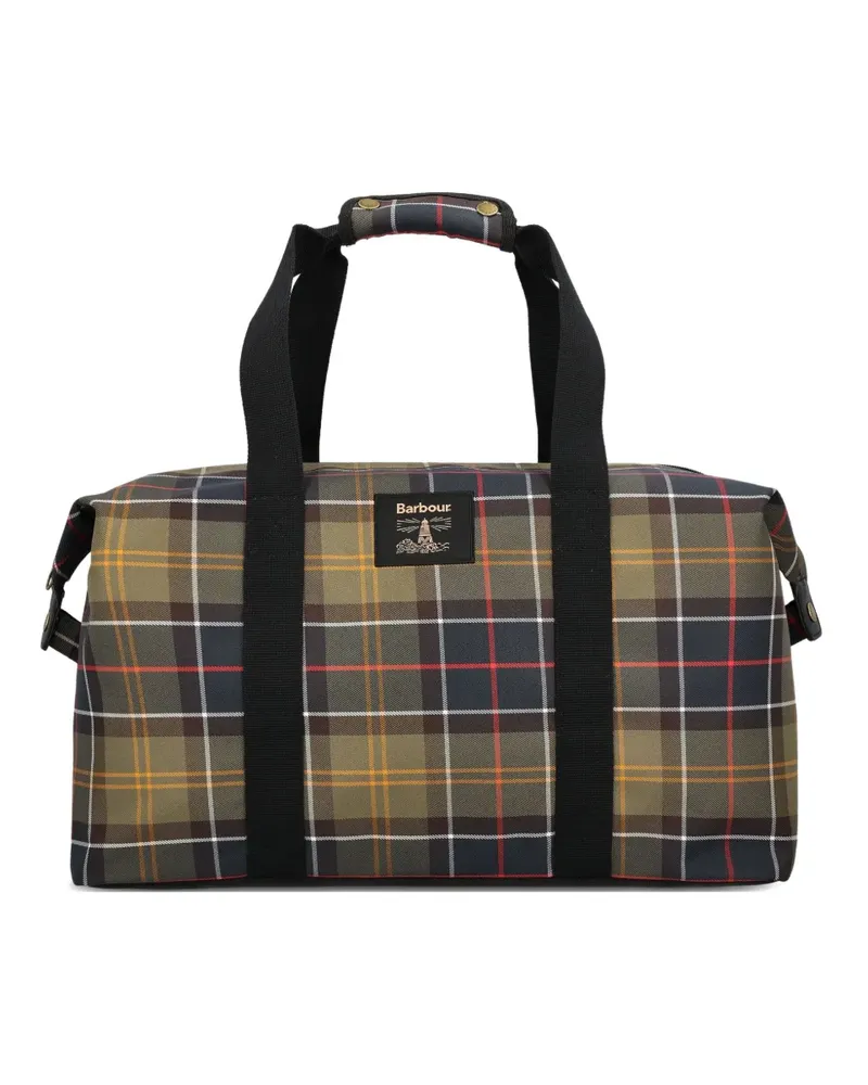 Barbour Torridon tartan-check weekend bag - Schwarz Schwarz
