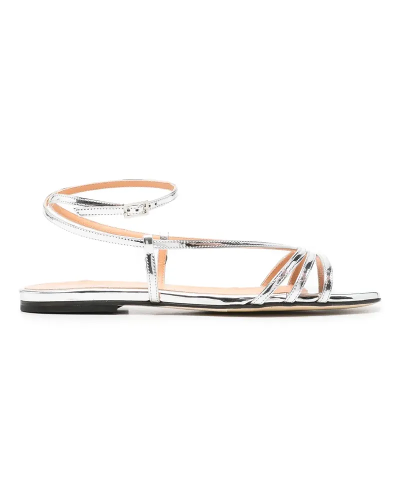 The Seller metallic multi-strap sandals - Silber Silber