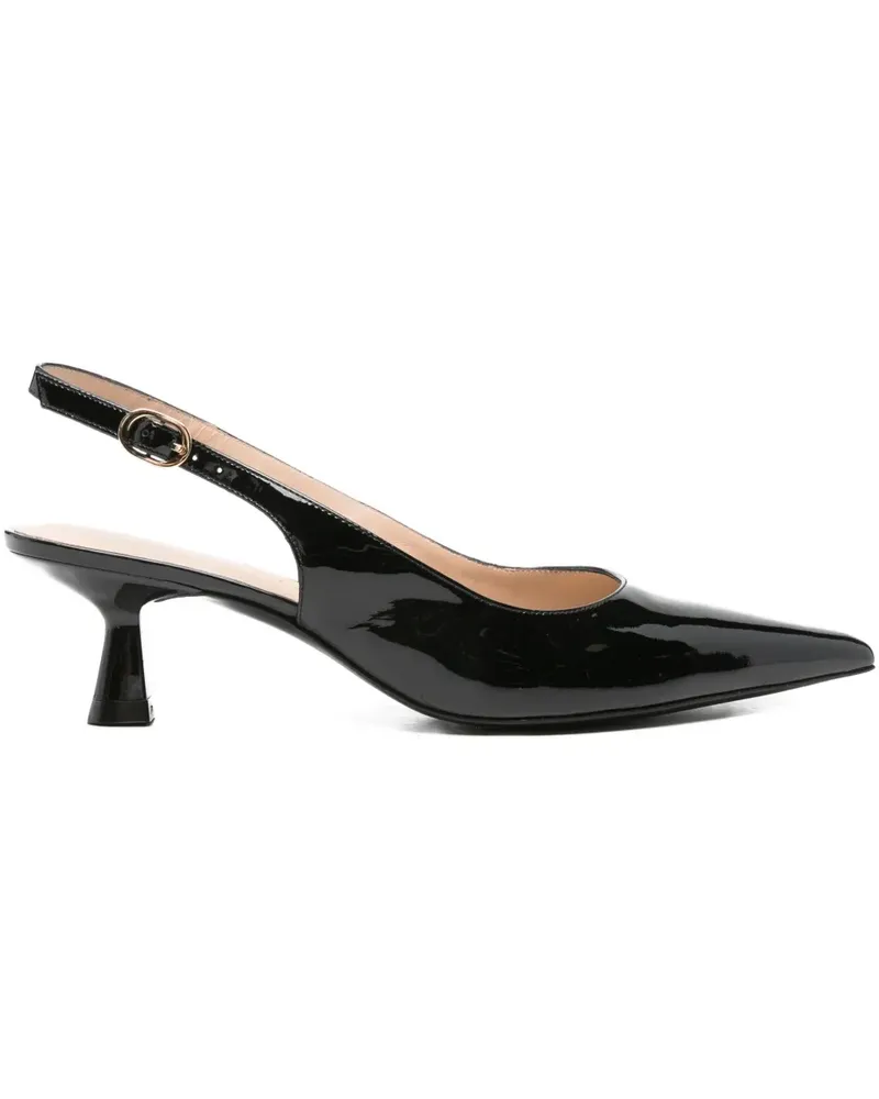 Stuart Weitzman Slingback-Pumps 50mm - Schwarz Schwarz