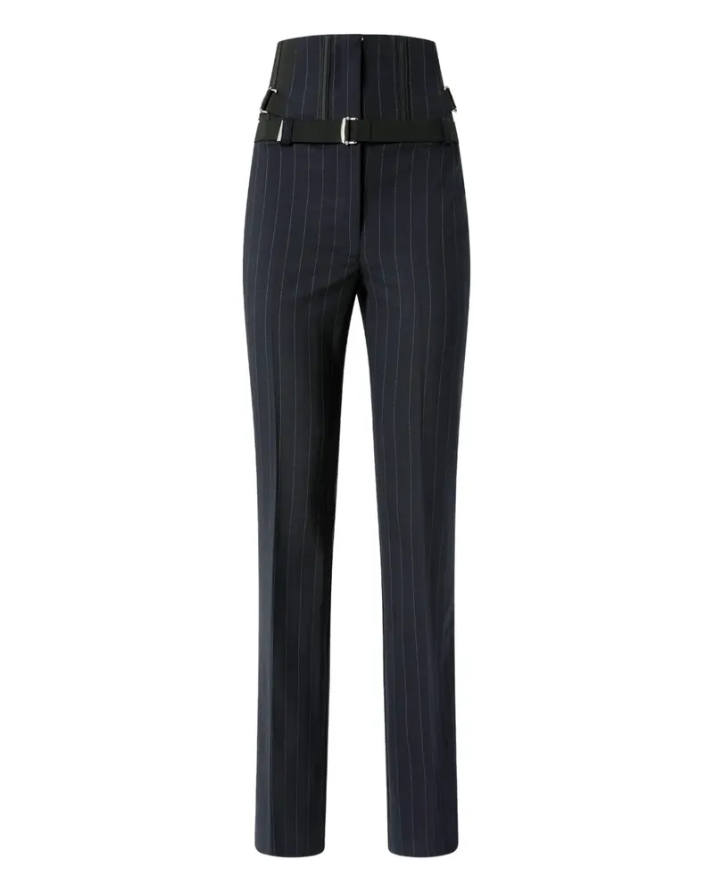 Pinko Hose mit Nadelstreifen - Blau Blau