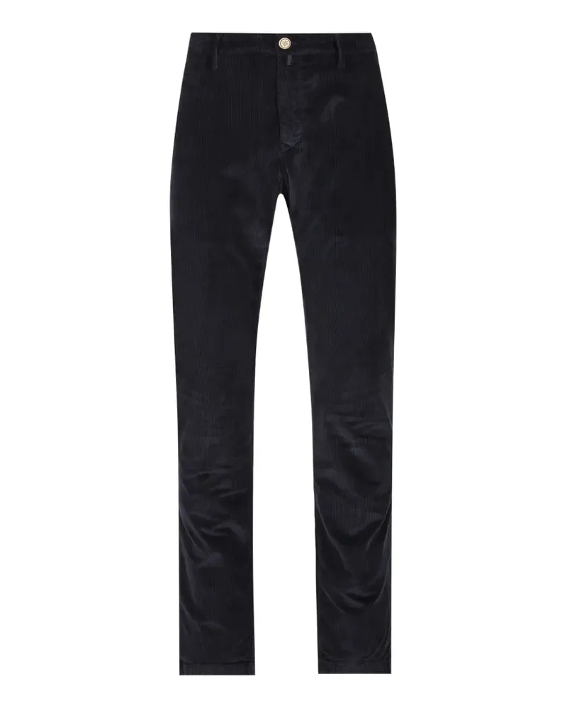Jacob Cohën Bobby Hose aus Cord - Blau Blau
