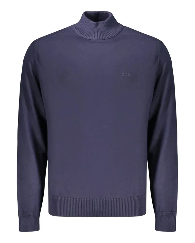 HUGO BOSS Pullover mit Stehkragen - Blau Blau