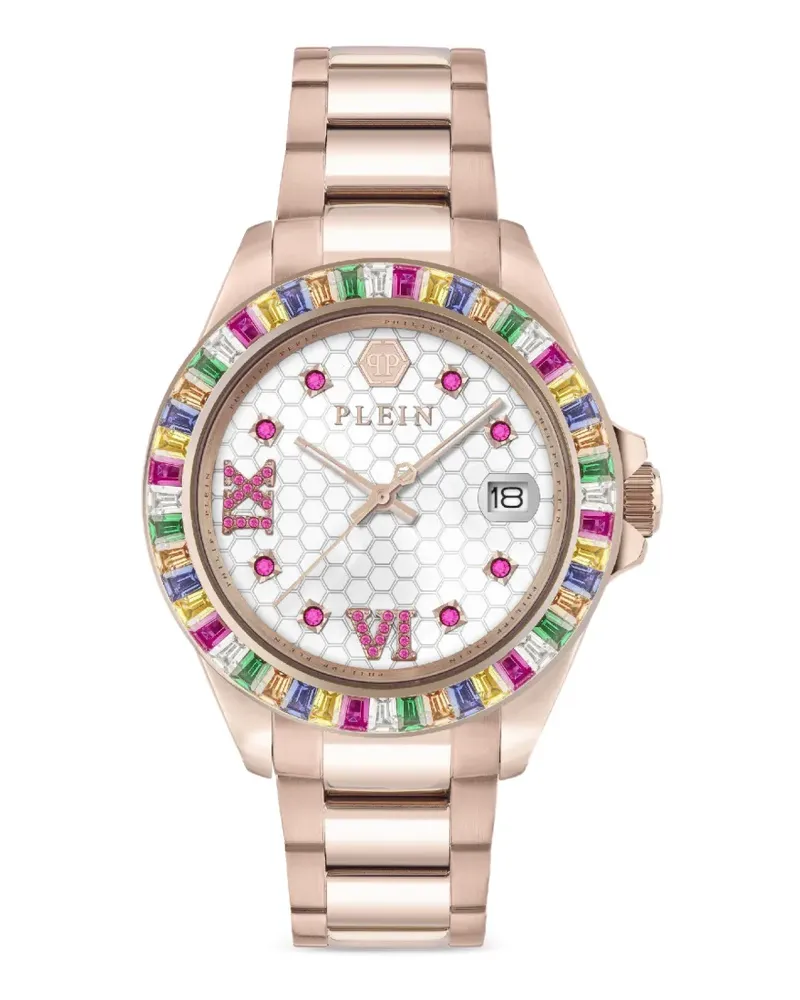 Philipp Plein Lady Empire Crystal 36mm watch - Weiß Weiß