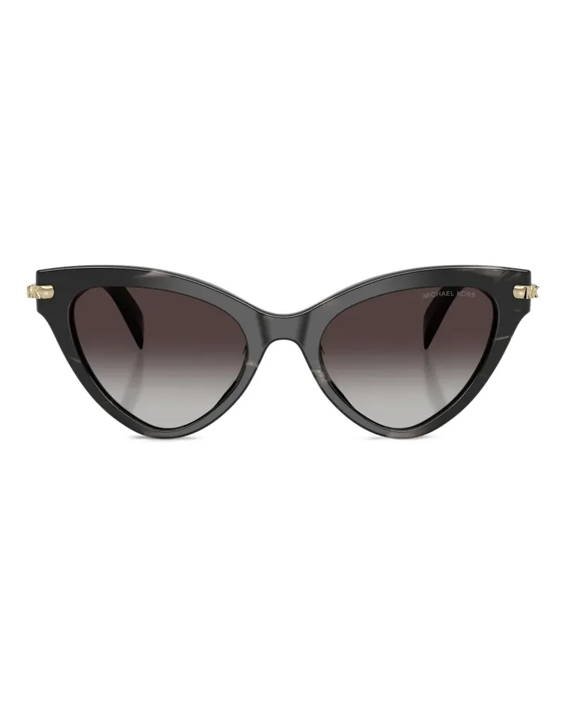 Michael Kors Sonnenbrille mit Cat-Eye-Gestell - Schwarz Schwarz