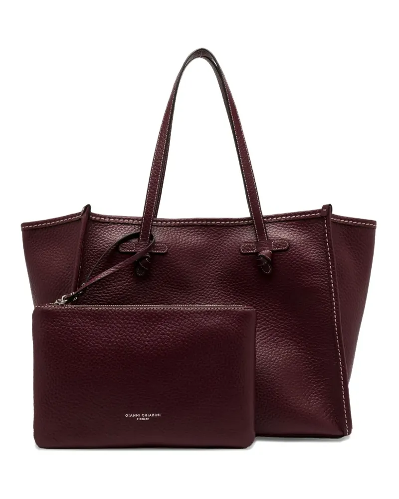 Gianni Chiarini Tote Bag mit Knotendetail - Rot Rot