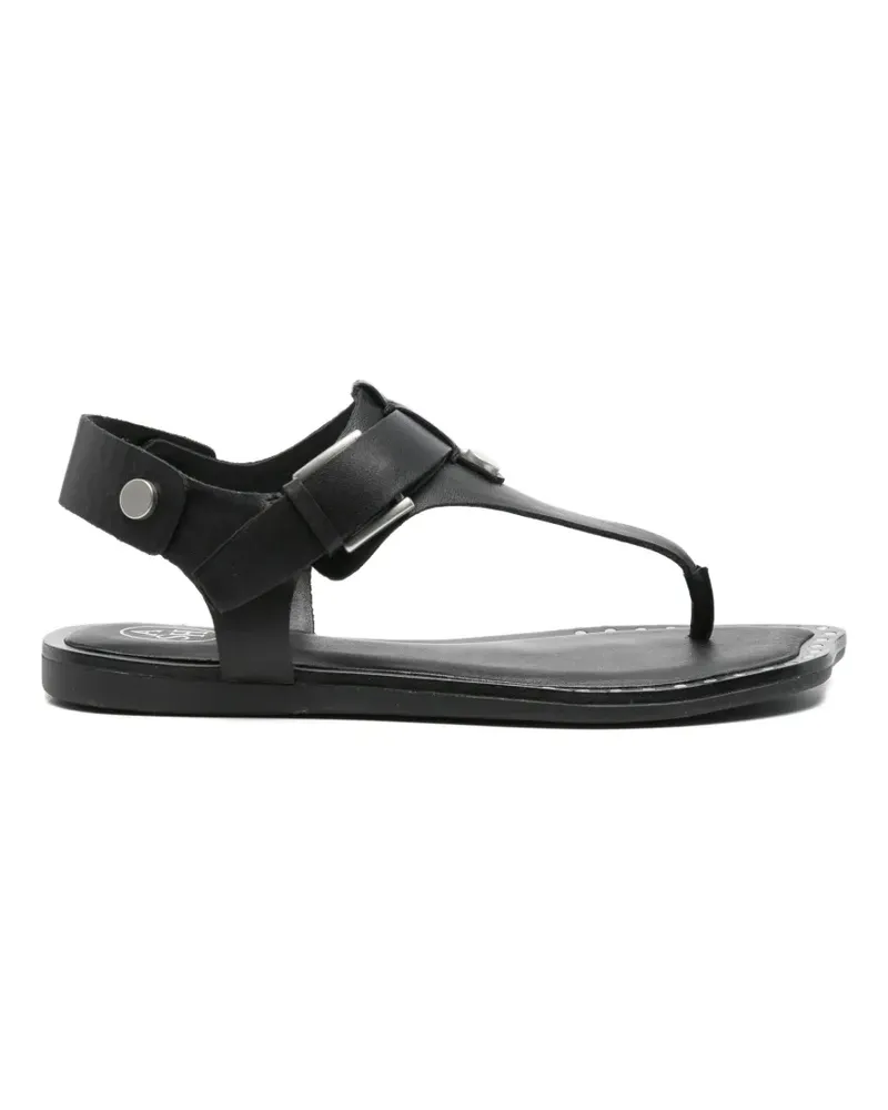 ash stud-embellished leather sandals - Schwarz Schwarz