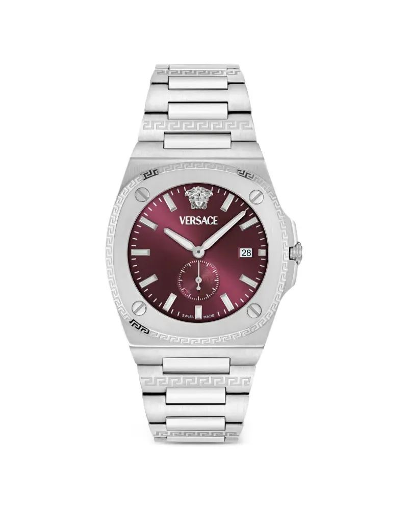 Versace Antares Greek Key 40mm - Rot Rot