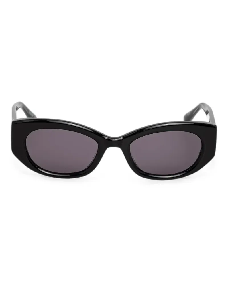 Barbour geometric-frame sunglasses - Schwarz Schwarz