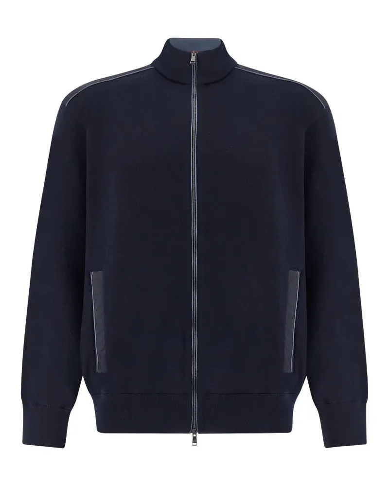 Paul & Shark Cardigan mit Reißverschluss - Blau Blau