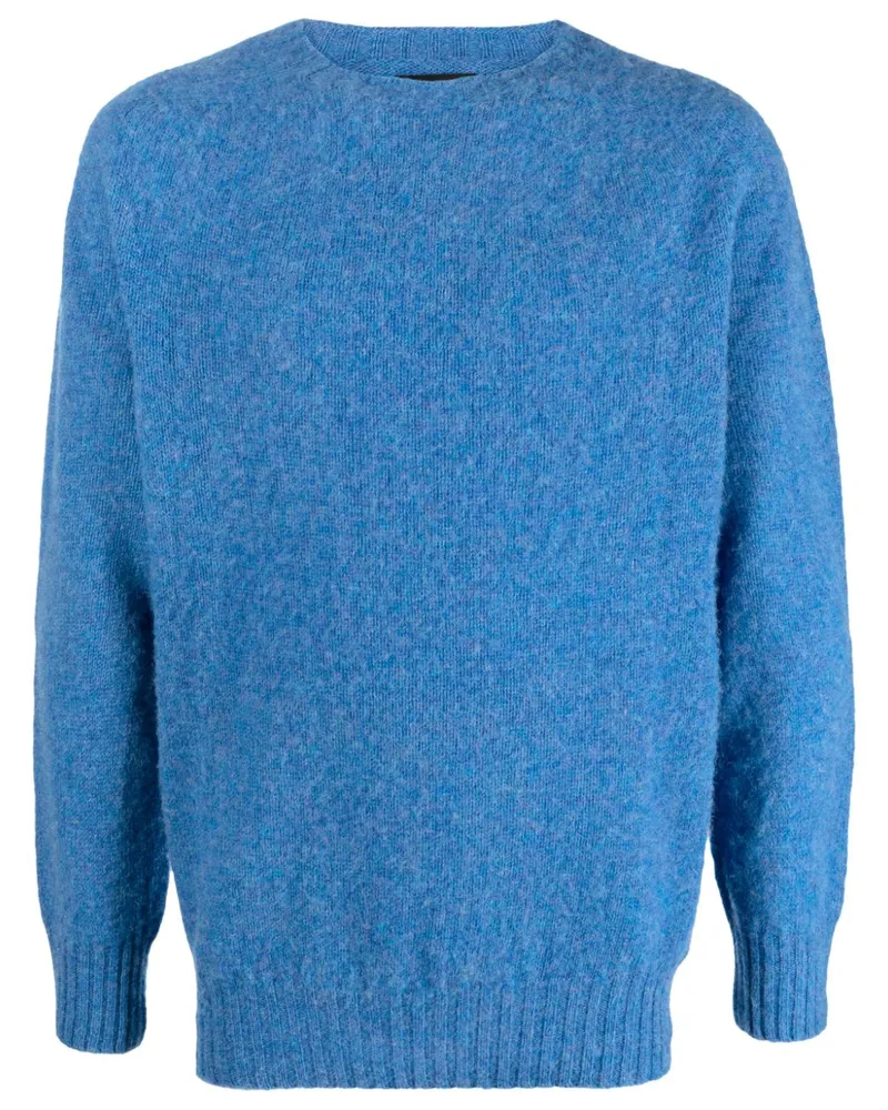 Howlin' Pullover mit rundem Ausschnitt - Blau Blau