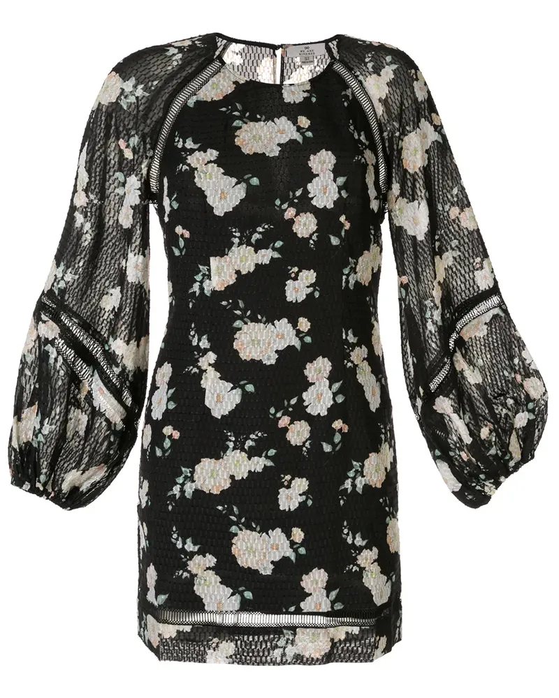 We Are Kindred Mia' Kleid mit Blumen-Print - Schwarz Schwarz
