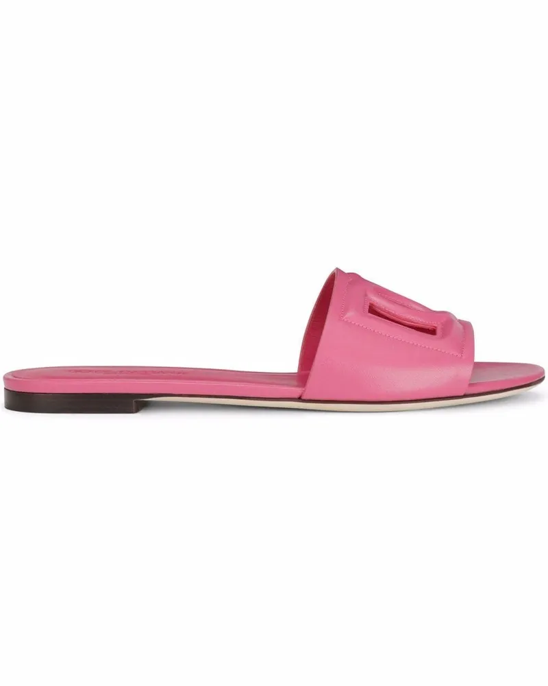 Dolce & Gabbana Sandalen mit DG - Violett Violett