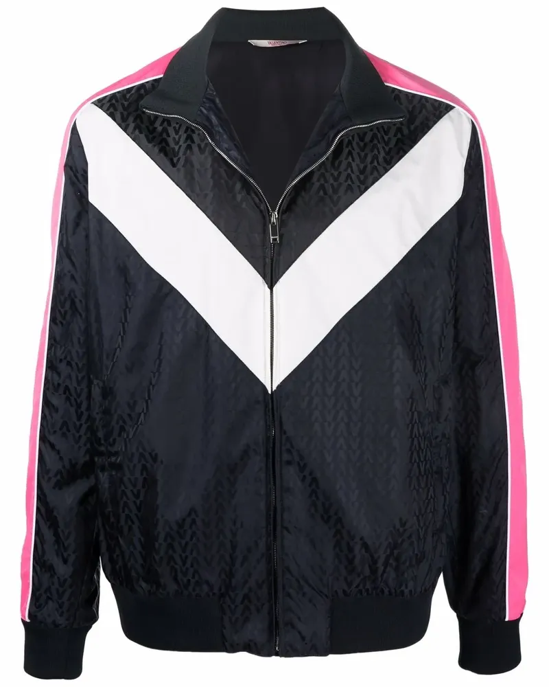 Valentino Garavani Sportjacke mit Logo - Blau Blau