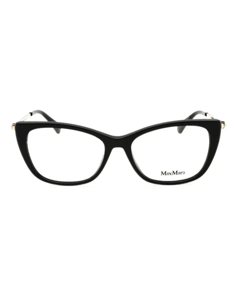 Max Mara Cat-Eye-Brille - Schwarz Schwarz