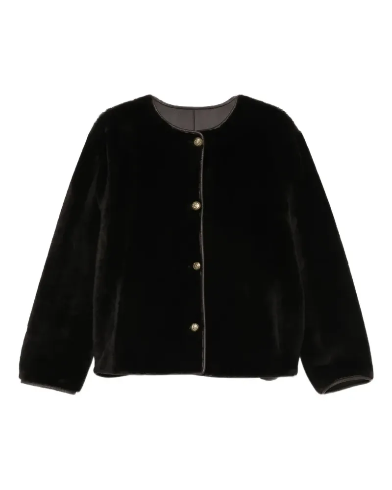 Arma Wendbare Gloria Jacke aus Shearling - Braun Braun