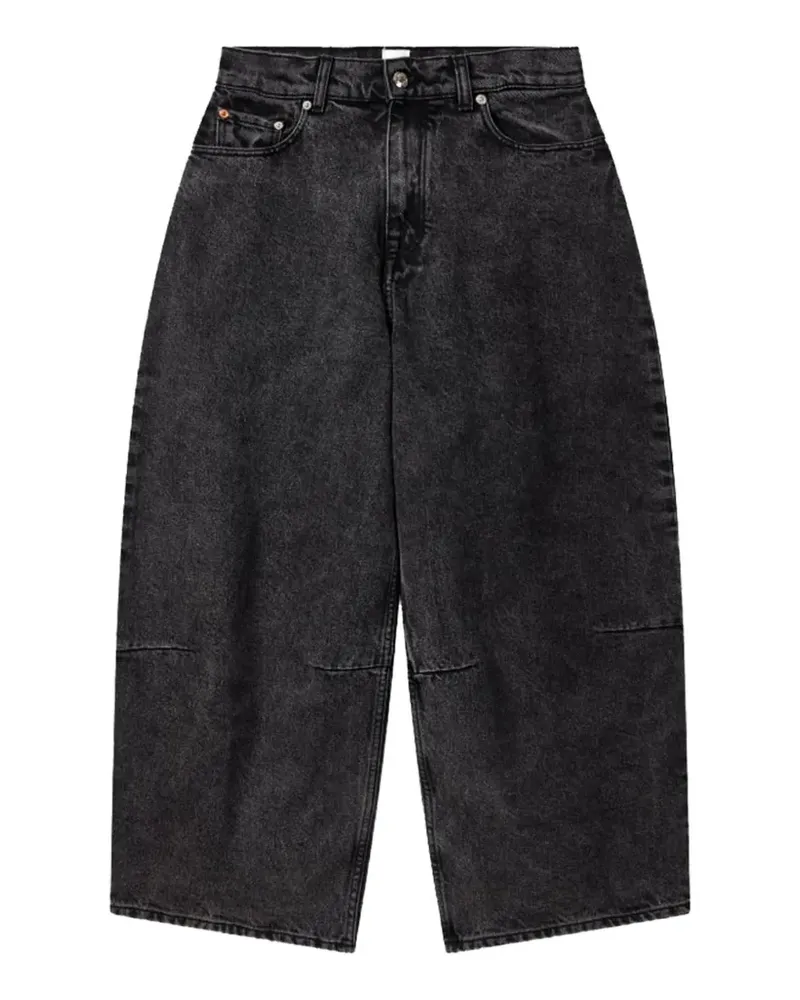 Paul Smith Klassische Barrel-Geg Jeans - Schwarz Schwarz