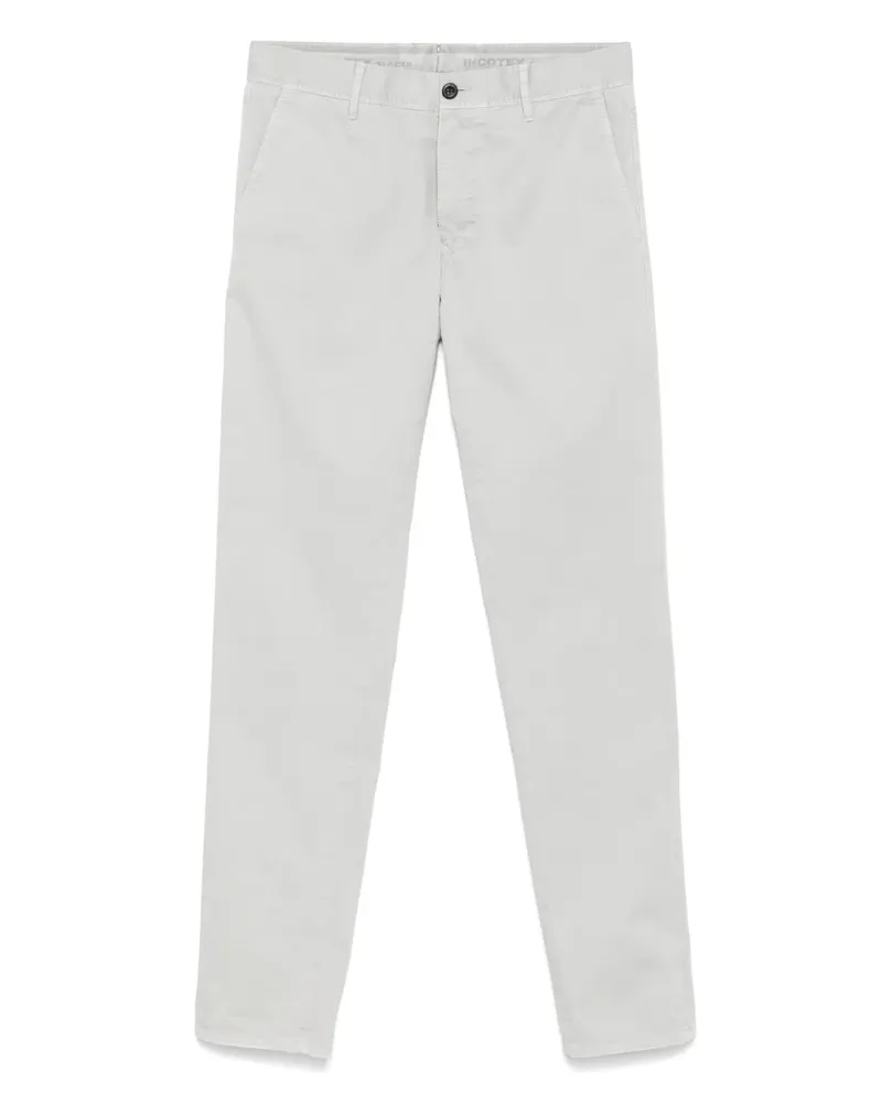 Incotex Schmale Hose - Grau Grau