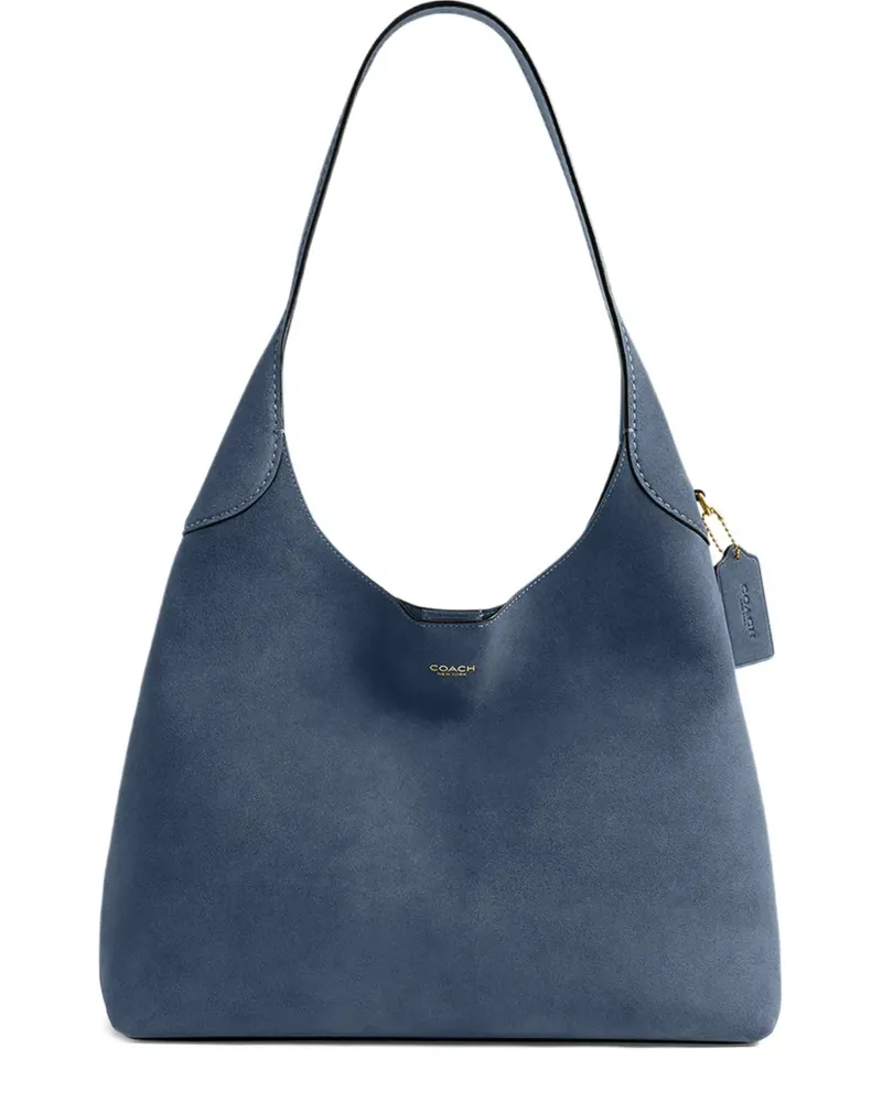 Coach Shopper aus Wildleder - Blau Blau