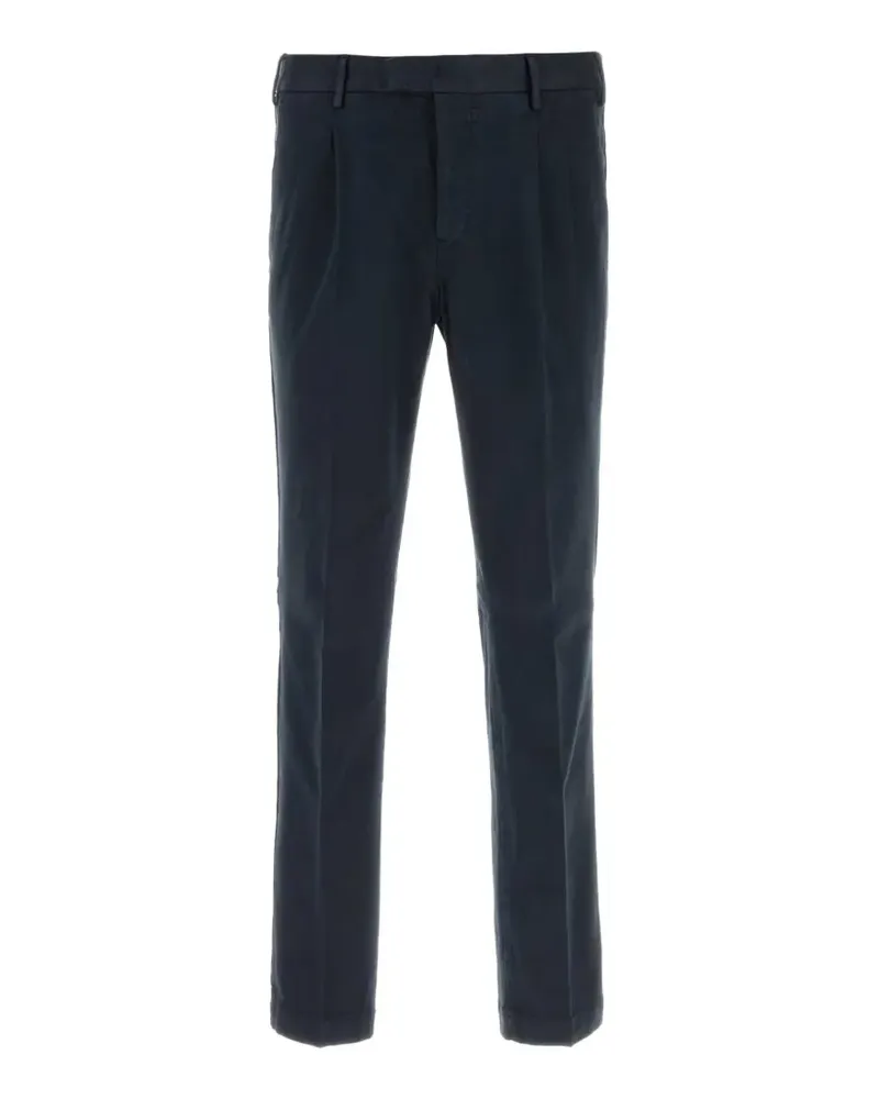 PT TORINO straight-leg pleated trousers - Blau Blau