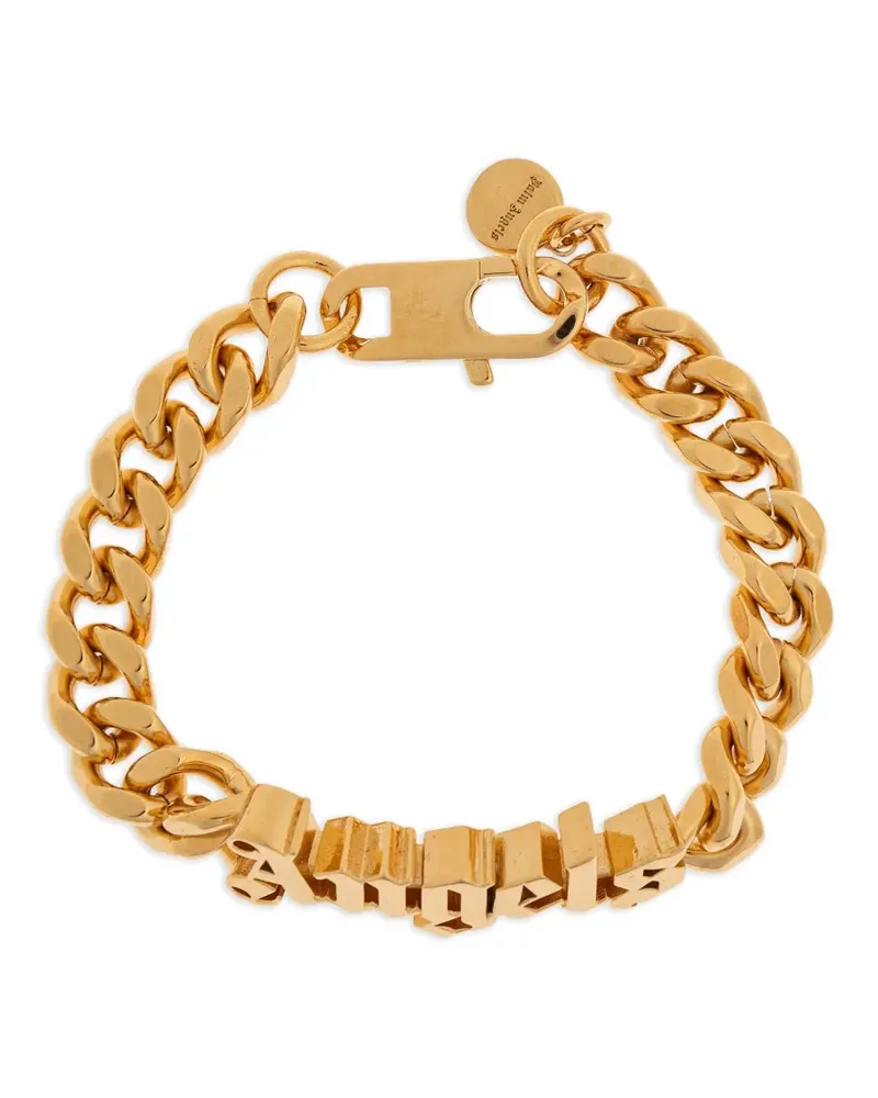 Palm Angels Kettenarmband mit Logo - Gold Gold