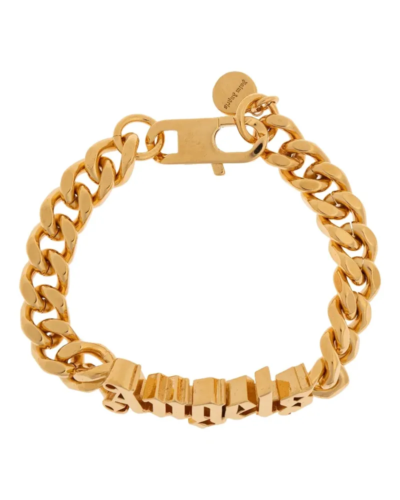 Palm Angels Kettenarmband mit Logo - Gold Gold