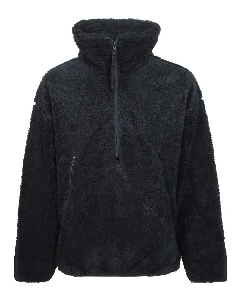 Oakley Snowdrift sherpa quarter-zip sweater - Schwarz Schwarz