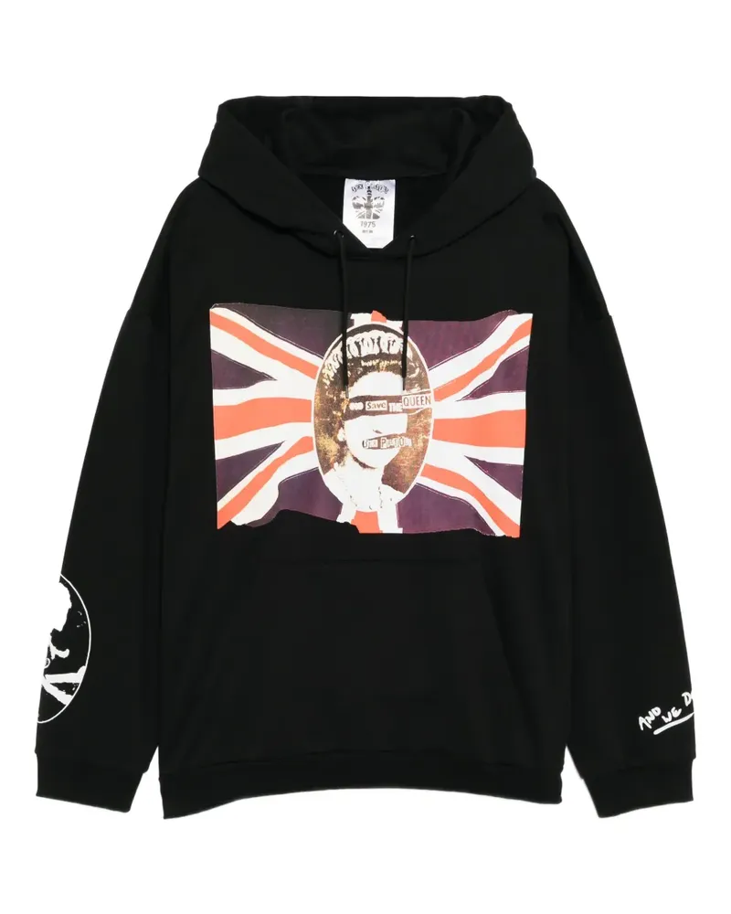 Mastermind World Hoodie mit grafischem Print - Schwarz Schwarz