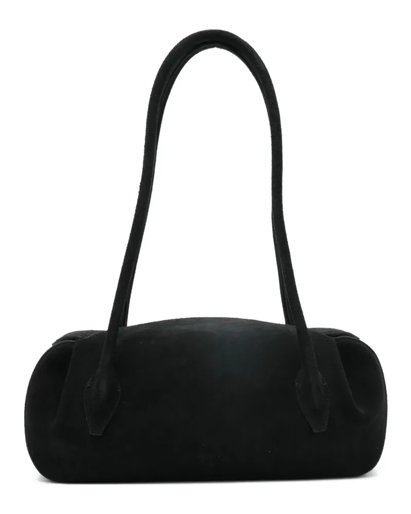 YUZEFI Oyster shoulder bag - Schwarz Schwarz