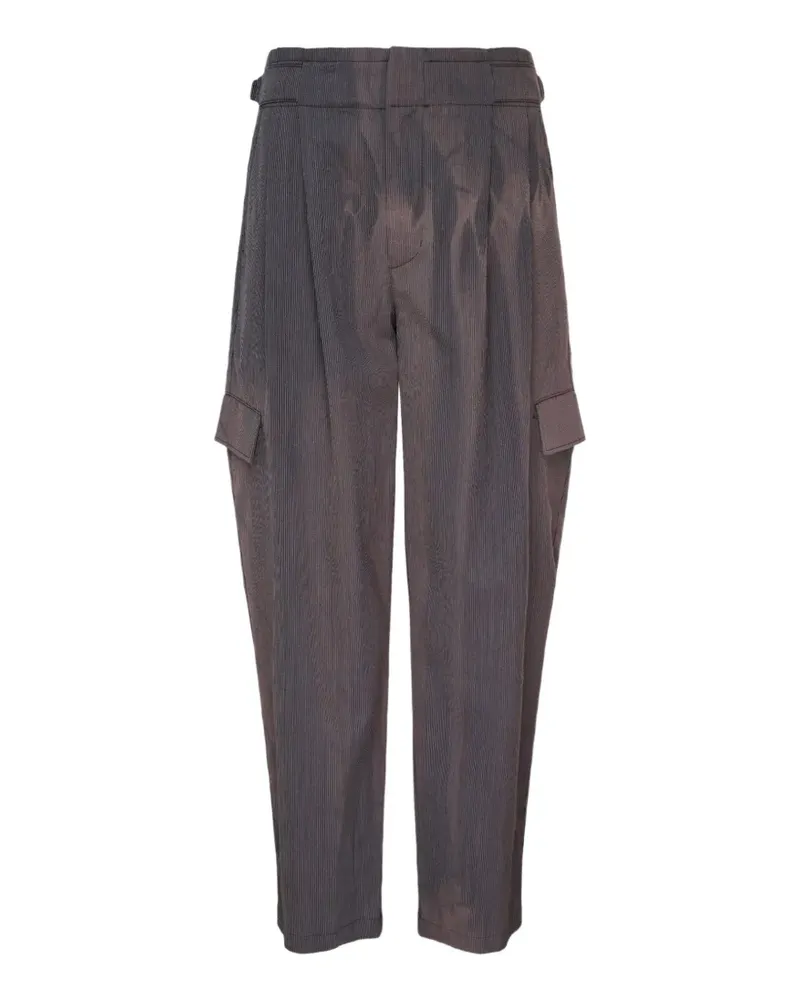 JiyongKim Cargohose mit Nadelstreifen - Grau Grau