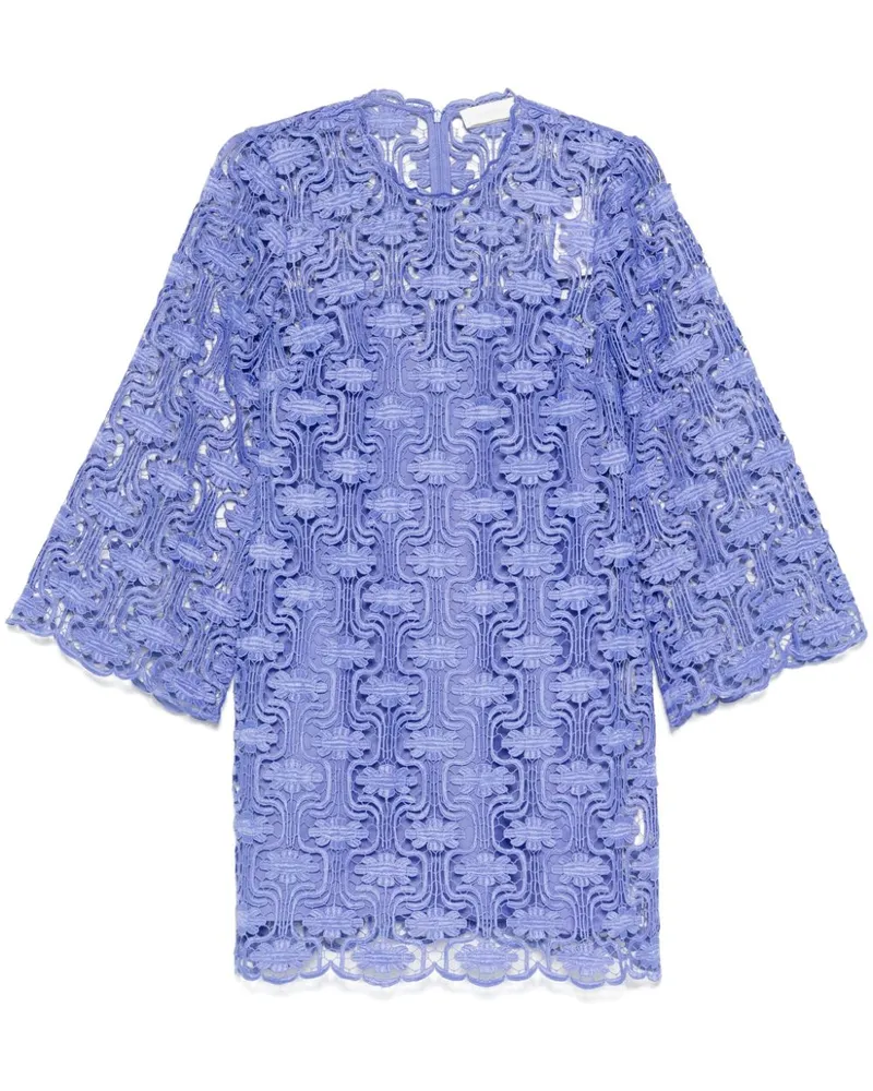 Zimmermann Maxine Lace Minikleid - Violett Violett