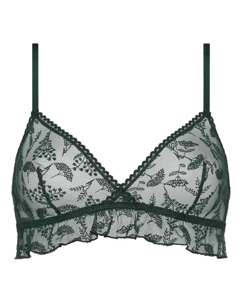 Eres Drahtloser Clochette Triangel-BH - Grün Grün